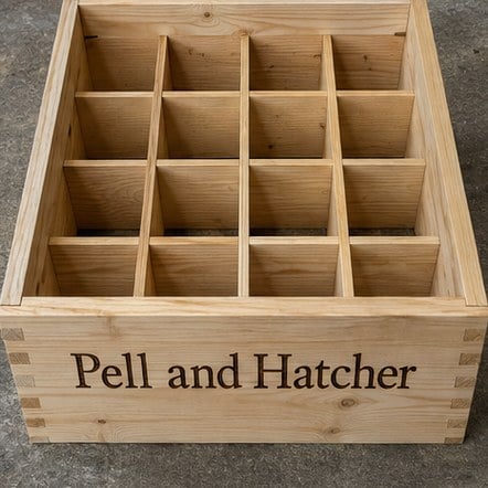 Custom wooden crates for small business